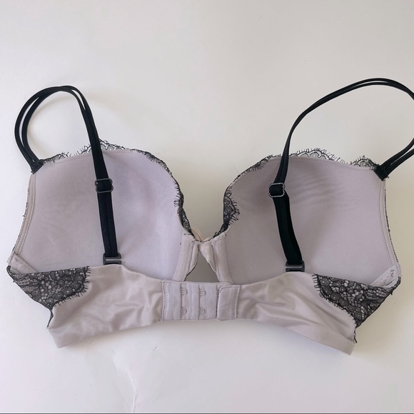 Victoria’s Secret black and white bra size 32DD - Picture 4 of 5